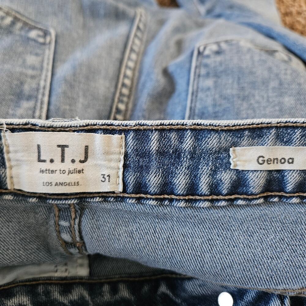 The Genoa Wide Leg Jeans by L.T.J Letters To Juliet 31 - Picture 3 of 10